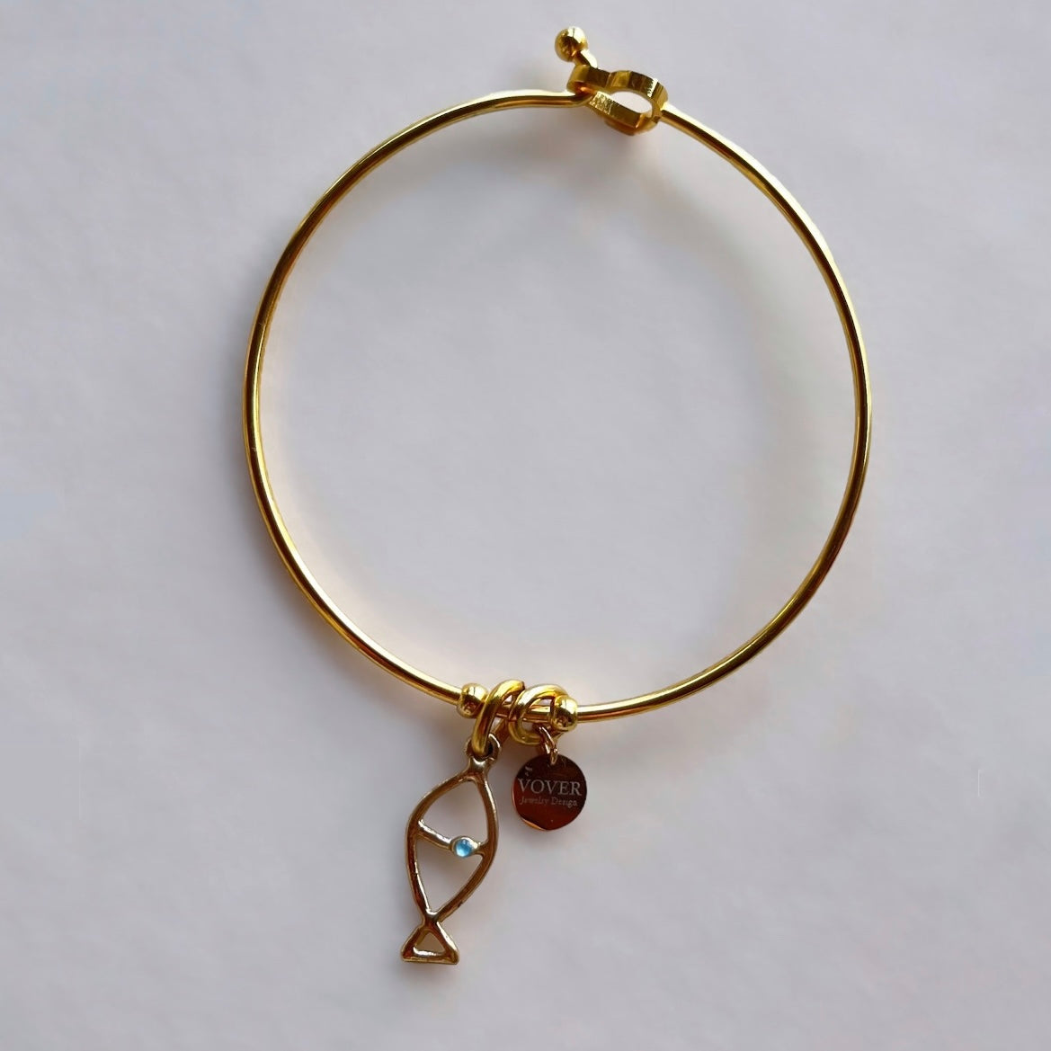 Bracciale rigido Pesce