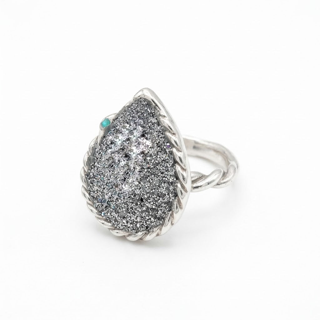 Anello Scintillio Goccia
