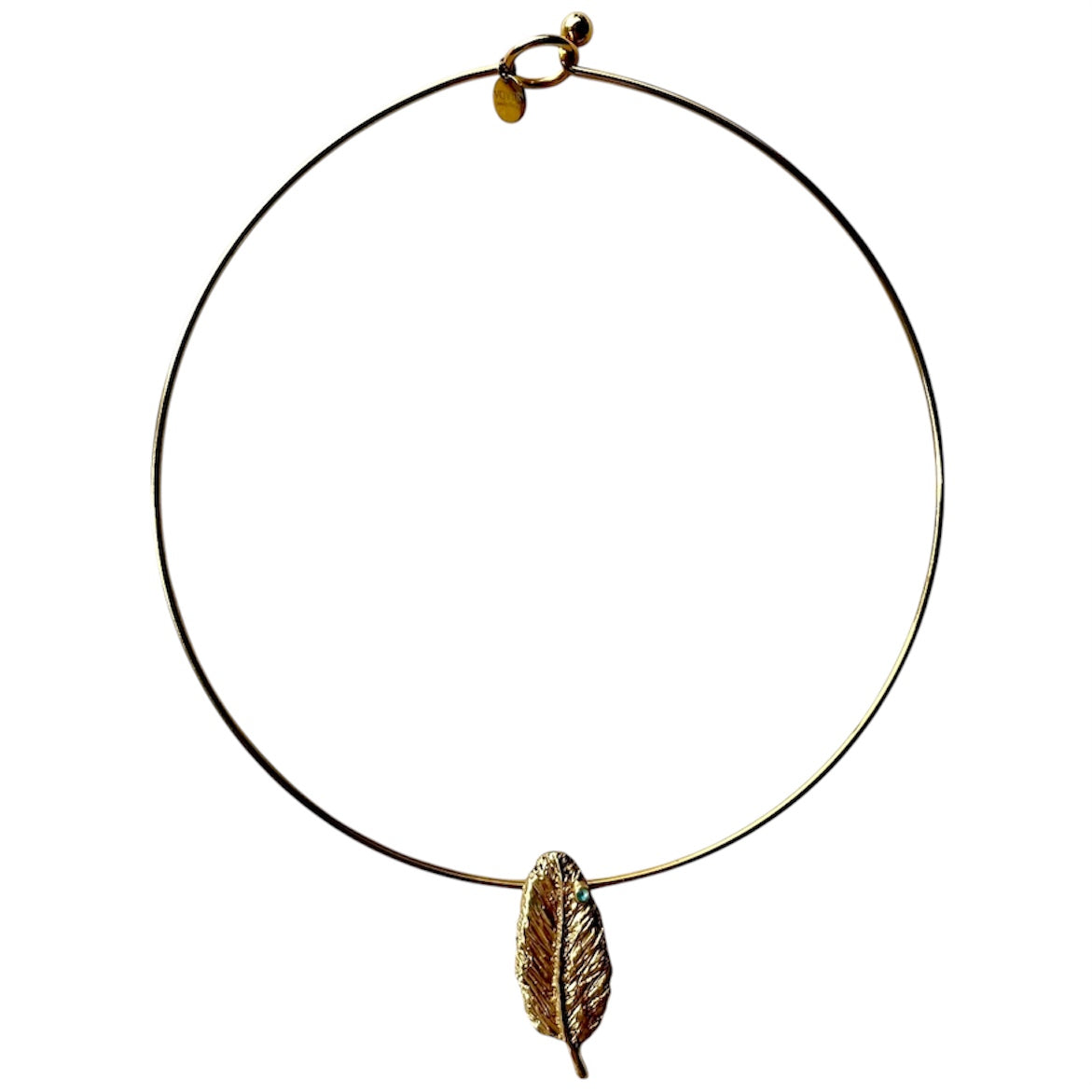 Collana Piuma Mini Vover Eco