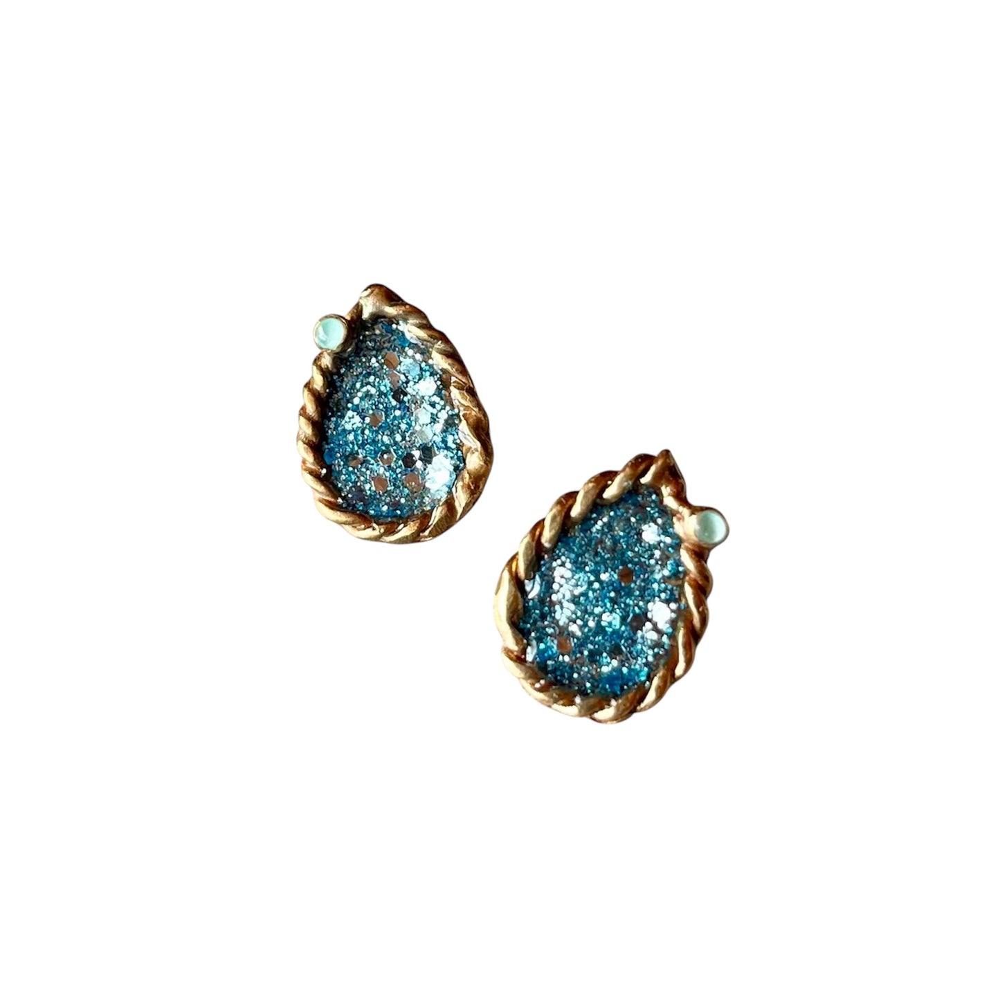 Orecchini Goccia Glitter