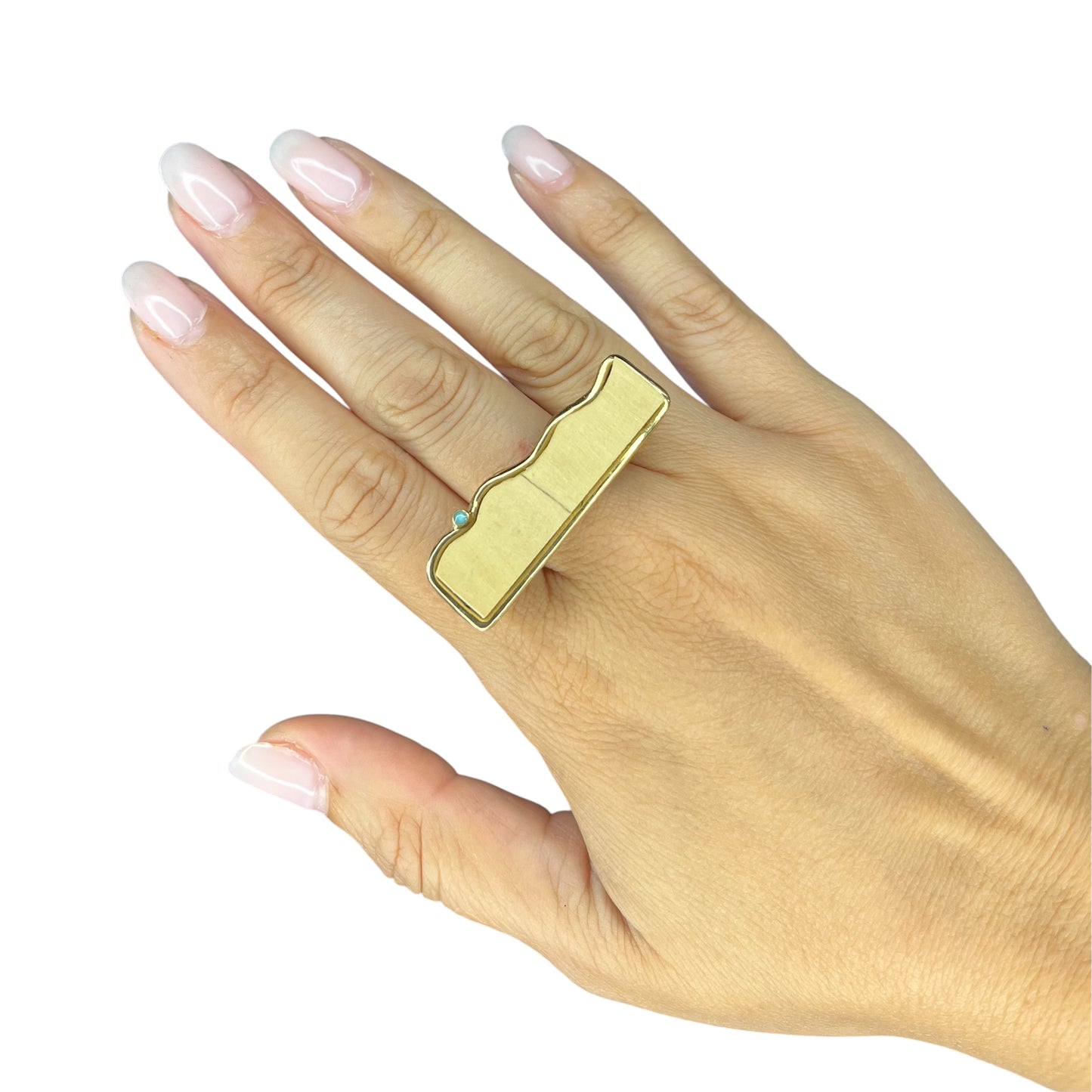 Anello Onda Eco Mini