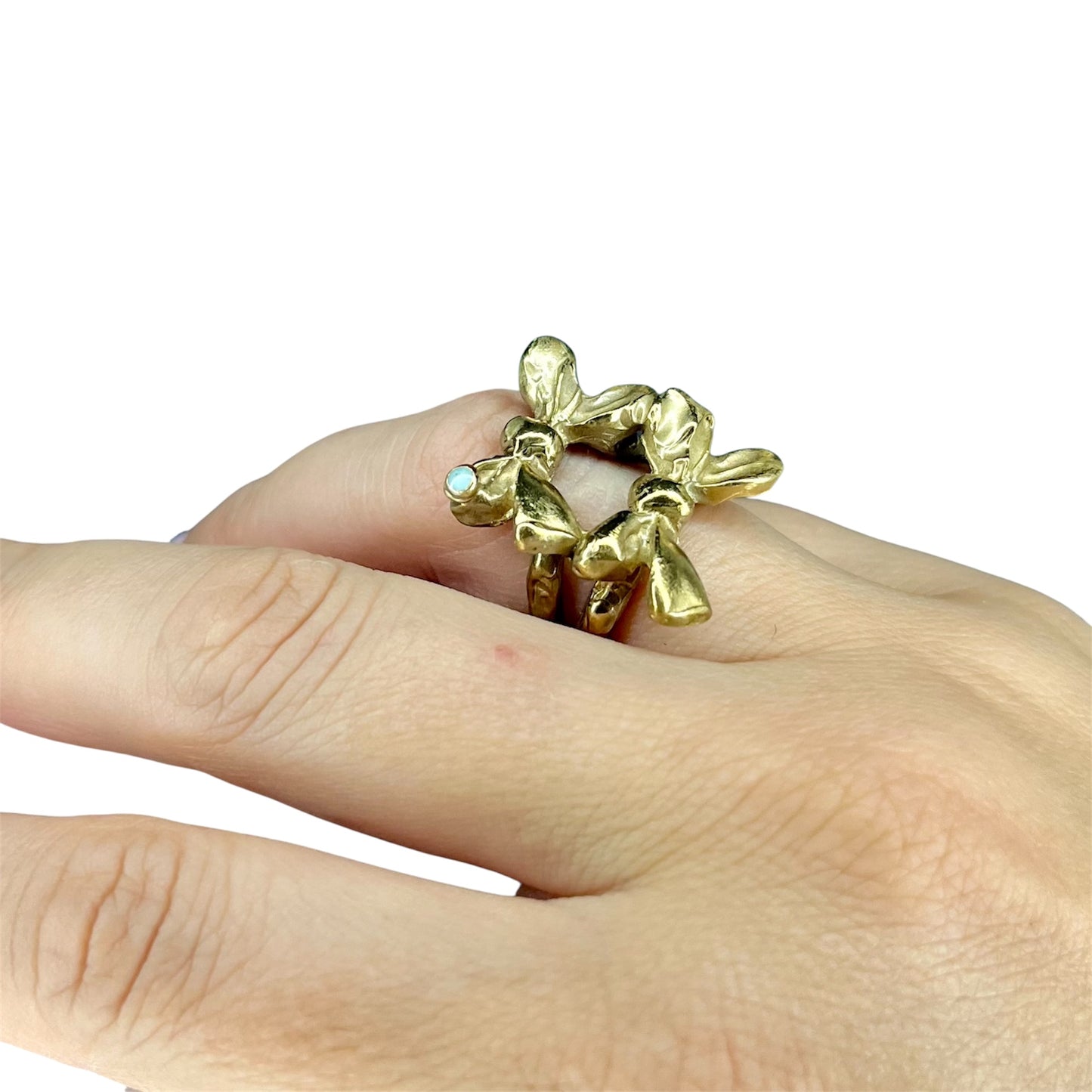 Anello doppio fiocco