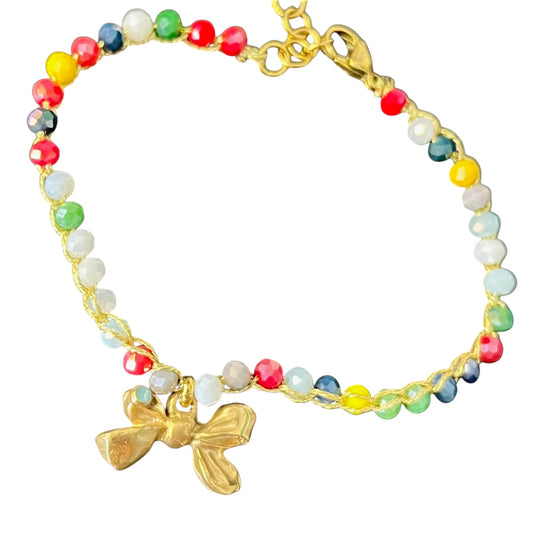 Bracciale color fiocchetto
