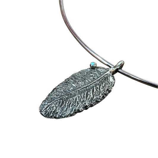 Collana Piuma Mini Vover Eco