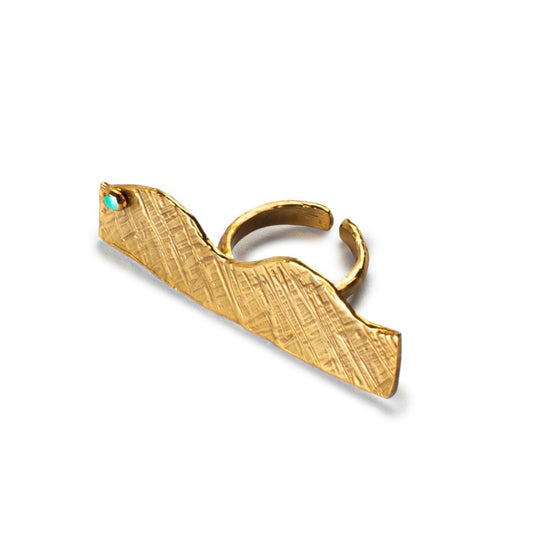 Anello Onde Metal Eco