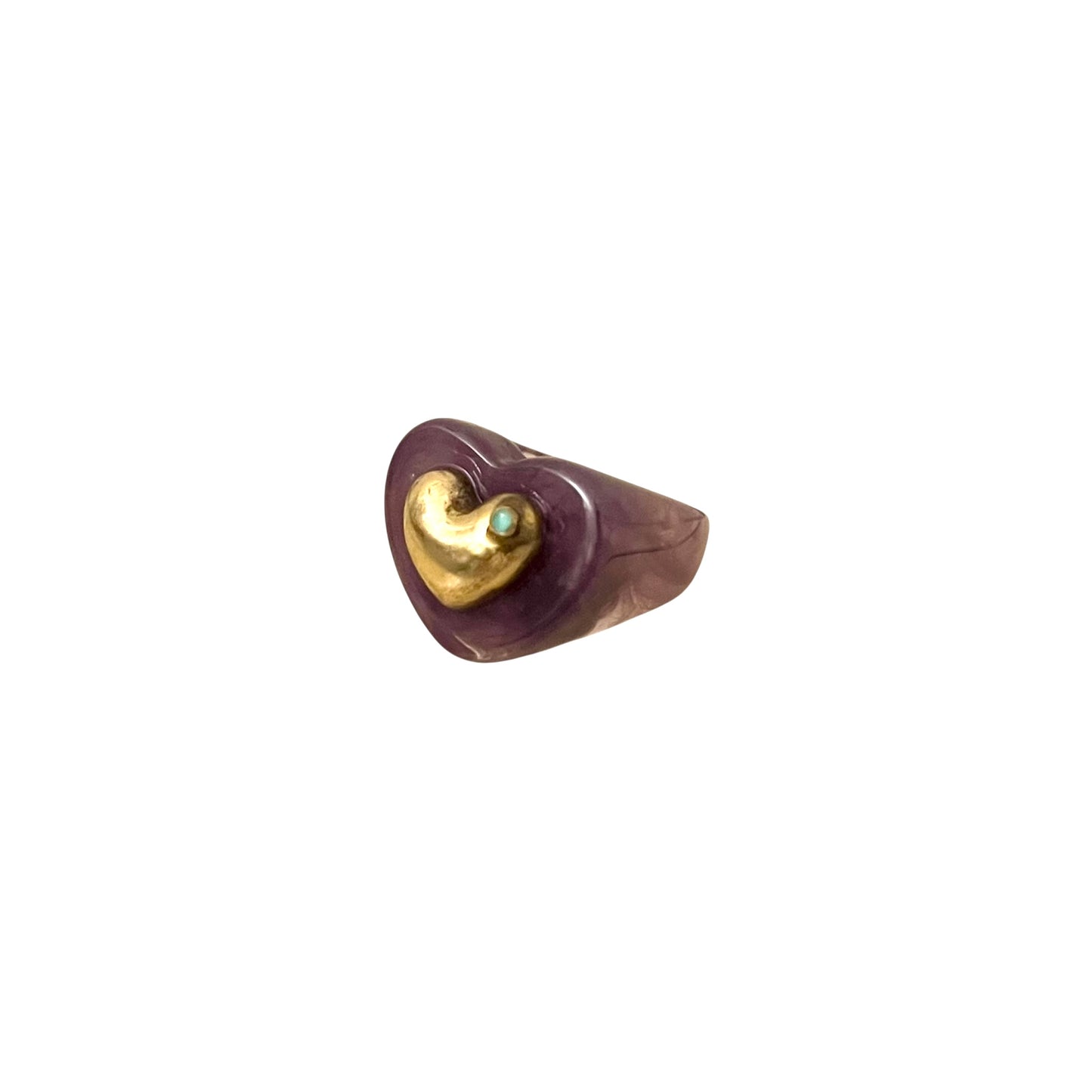 Anello tenerissimo viola