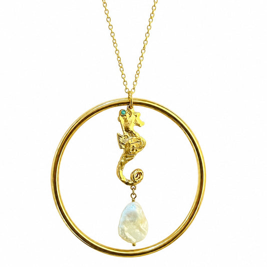 Collana Lunga Ippocampo