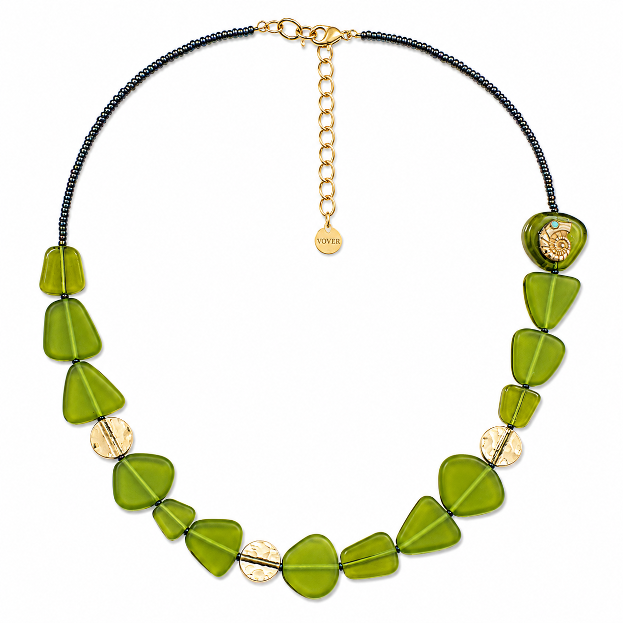 Collana Vetrini verdi