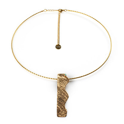 Collana Onda Metal