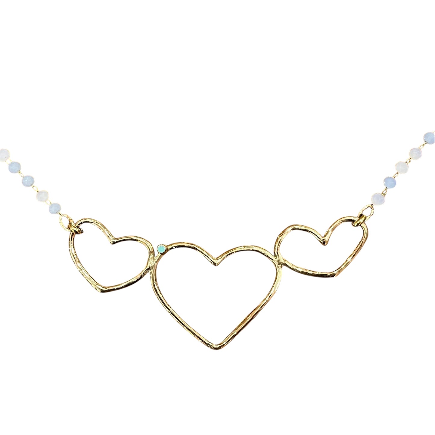 Collana tre cuori