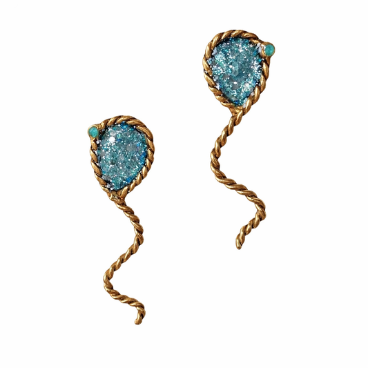 Orecchini Vola in Alto, glitter!