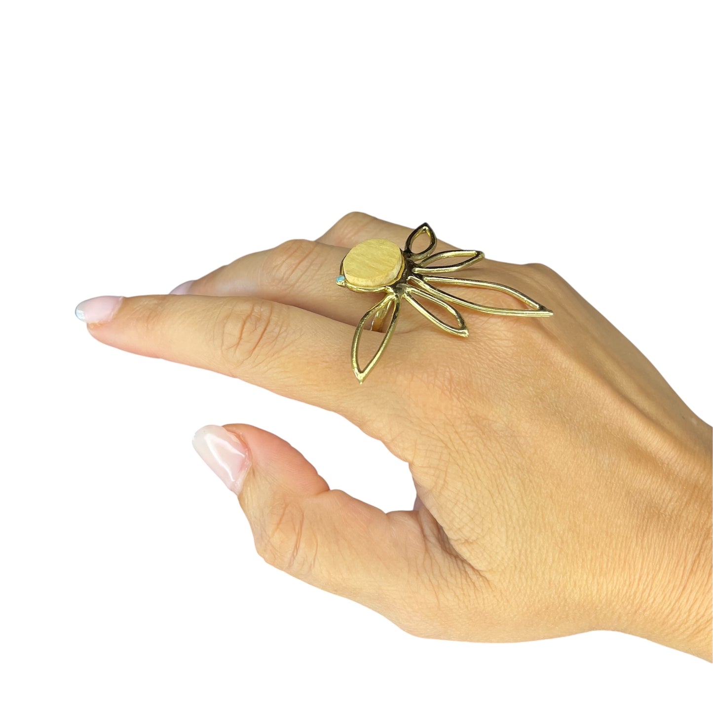 Anello foglia Eco