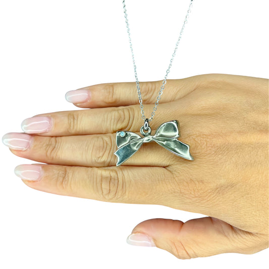Collana fiocco longuette