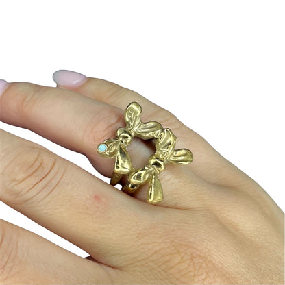 Anello doppio fiocco