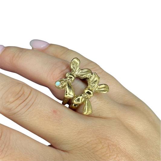 Anello doppio fiocco